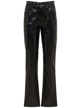 calvin klein vinyl pants