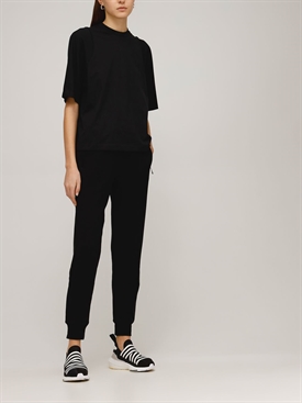 Y-3 - Classic cotton sweatpants - Black 