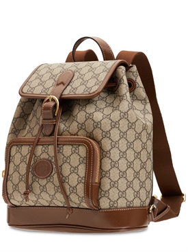 tan gucci backpack