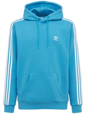 adidas original light blue hoodie