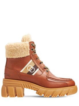 gucci boots tan