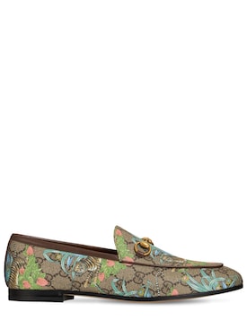 gucci paisley loafers