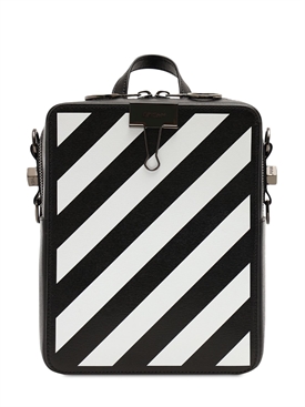 Mochila de nylon con logotipo OFF-WHITE OW