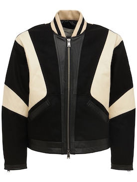 wool motorcycle jacket