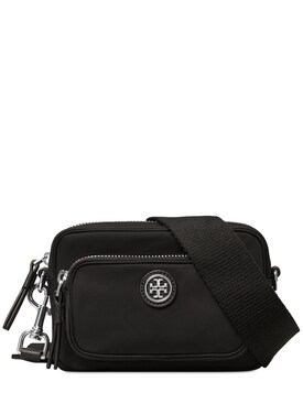 tory burch black nylon crossbody