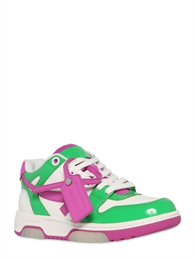 Off-White - Lvr exclusive sneakers out of office 30mm - Blanco/Fucsia |  Luisaviaroma