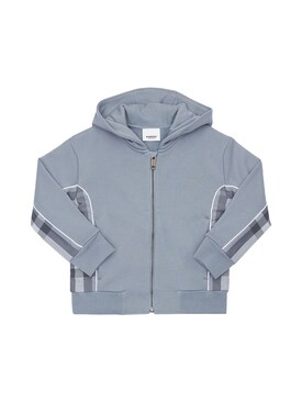 burberry light blue hoodie