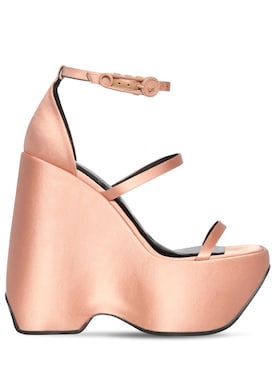 blush wedge sandals