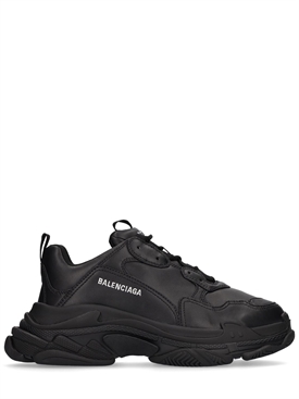 balenciaga all black sneakers