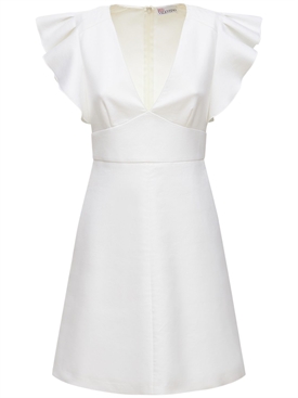 REDValentino - Stretch cotton cady mini 