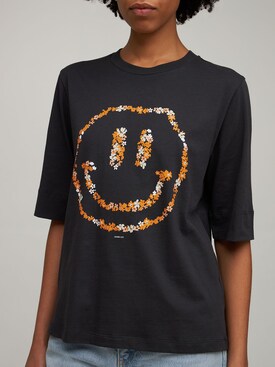 ganni smile tee