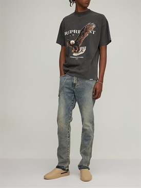 Represent - Straight leg denim jeans 
