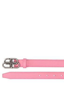 balenciaga pink belt