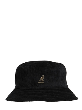Kangol - Corduroy bucket hat - Black 