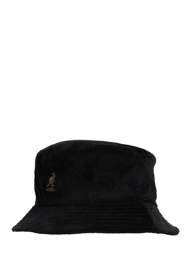 Kangol - Corduroy bucket hat - Black 