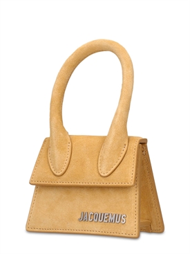 Jacquemus - Borsa le chiquito homme in pelle - Beige Scuro | Luisaviaroma