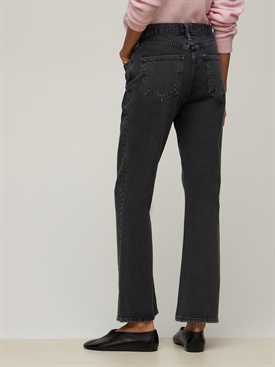 Relaxed boot cut organic cotton jeans 
