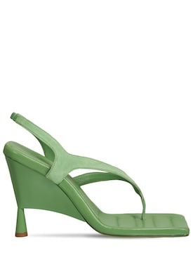 Gia x rhw rosie 12 suede sandals - Gia Borghini - Women | Luisaviaroma