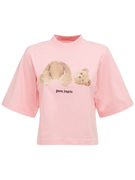 Palm Angels - Bear cropped cotton 
