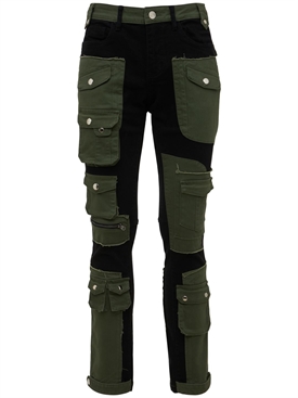 Embellish - Operator cargo denim pants 