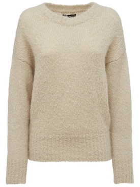 Women's Estelle Mohair Sweater In Ice Blue