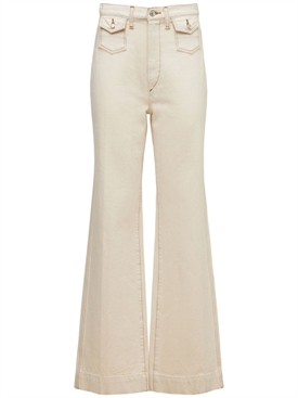 Re Done - 70s pocket wide leg jeans 