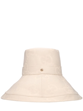 California gg cotton blend bucket hat 