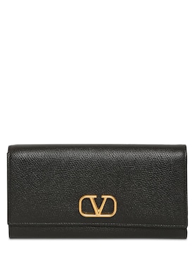 valentino garavani vlogo medium soft vitello leather wallet