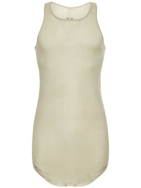 Basic ribbed tank top - Rick Owens - Men | Luisaviaroma