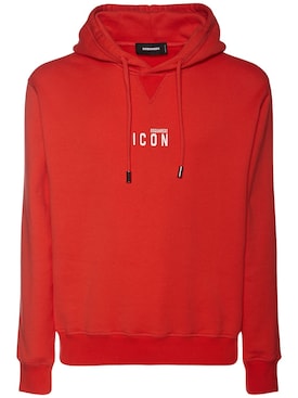 Icon hooded sweatshirt - Dsquared2 - Men | Luisaviaroma