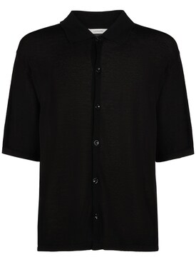 コットンニットポロシャツ - Lemaire - メンズ | Luisaviaroma