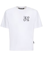 Monogram cotton t-shirt - Palm Angels - Men