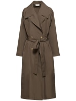 Cadel nylon silk long coat The Row Women Luisaviaroma