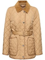 Penston quilted jacket w/ belt - Burberry - Women | Luisaviaroma