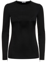 Thermal stretch tech top Wolford Women Luisaviaroma