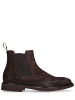 Roma suede deals chelsea boots