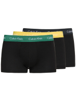 Pack of 3 logo cotton low rise trunks - Calvin Klein Underwear - Men