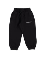 Bookish bit logo cotton sweatpants - Off-White - Boys