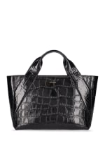 Maya embossed leather tote bag ANINE BING Women Luisaviaroma