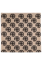 Bahia monogram cotton towel ANINE BING Women Luisaviaroma