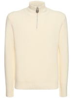 Jw anderson discount half zip sweater