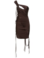 Asymmetric multi-strap tech mini dress - Coperni - Women | Luisaviaroma