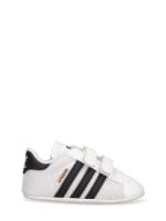 Adidas kids' superstar faux-leather sneakers sale