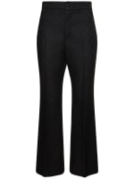 Gucci GG-canvas Tailored Relaxed Trousers - Black