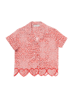 Camisa de gasa de algodón Stella McCartney Kids Niña