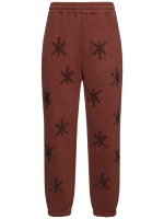 Rhinestone dagger cotton joggers - Unknown - Men | Luisaviaroma