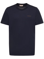 Logo-Embroidered Cotton-Jersey T-Shirt