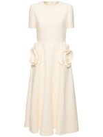 Valentino wool and deals silk dress