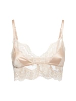 Stretch silk satin triangle bra - Dolce&Gabbana - Women | Luisaviaroma