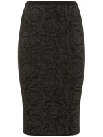 Barocco ルレックスニットミディスカート - Versace